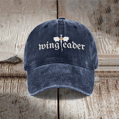 Wingleader Fantasy Novel Inspired Embroidered Washed Cap